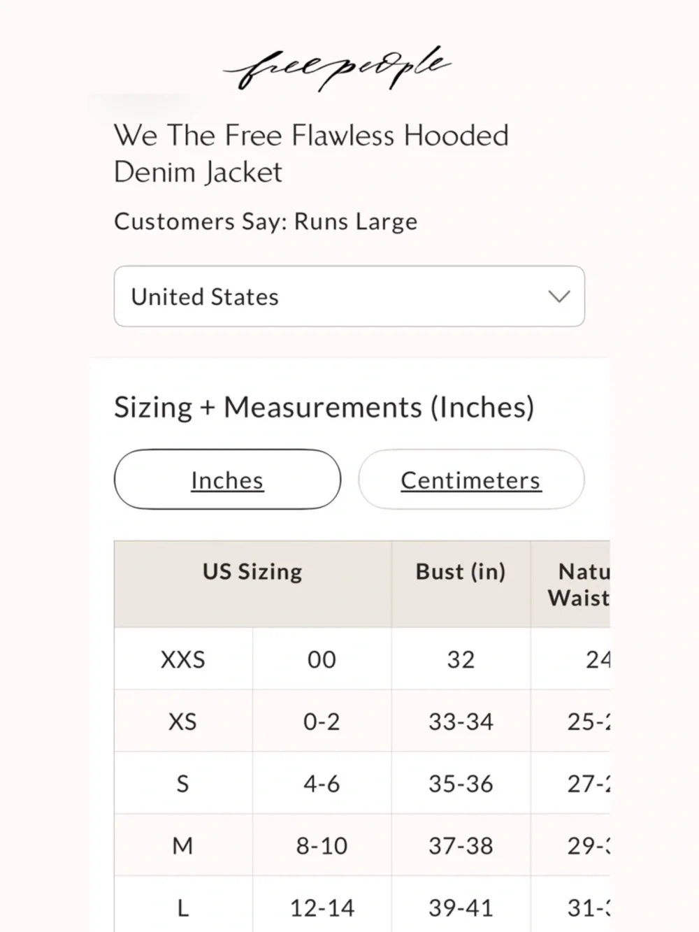 We The Free Flawless Hooded Denim Jacket - Picture 5 of 6